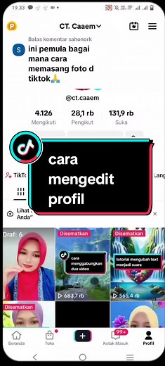 Cara Mengubah Foto Profil di TikTok: Tutorial Lengkap