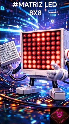 #shortvideo #shorts #short #stem I didn't know an 8x8 LED Matrix could do SO MANY things 😱✨🟦🟩