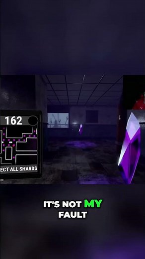 Frustrated Gamer Dies Collecting Shards in Dark Hallway! #shorts #roblox #funny