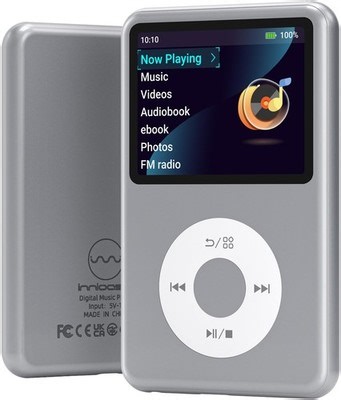Portable Music Player Bluetooth 128GB Supports Playlist MP3 Orange Digital Video | eBay