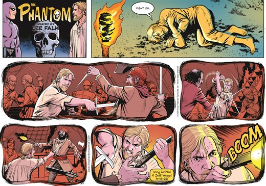 The Phantom Comic Strip 2026-04-12 | Comics Kingdom