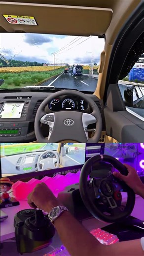 Fortuner Driving In Euro Truck Simulator 2 | Logitech G29 | Mallu Garage 2.0