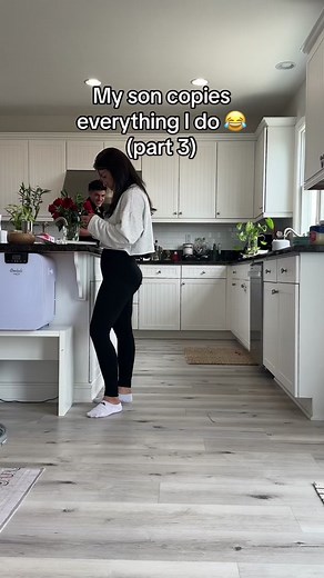 He didn’t want to stop!!!😂 @cristalallure #fatherson #dadlife #husbandandwife