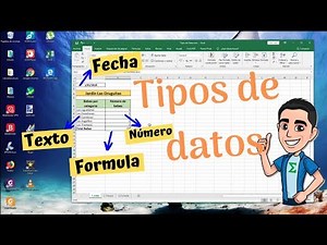 Conoce los Tipos de datos en Excel!