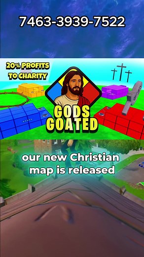 TheoG on Instagram: "Gods Goated is OUT NOW! Map Code: 7463-3939-7522 USE CODE theog in the item shop! 💡 What You’ll Take Away: Exciting Fortnite highlights 🎮 Biblical encouragement & life application ✝️ A community passionate about faith & gaming 💬 👥 Join the Conversation: What stood out to you in today’s video? Drop a comment below! Don’t forget to like, subscribe, and share to help spread the message. 🔗 Follow & Connect: Check out the other things we do at: theosministry.com 🙏 Support t