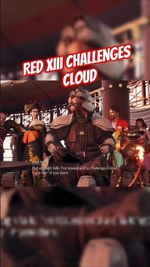 red XIII queen's blood #finalfantasy #shorts #gaming #video #ff7 #ff7rebirth #funny
