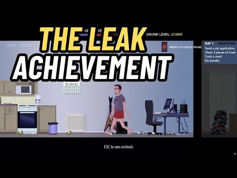 How To Get The Leak Achievement Unemployment Simulator 2018