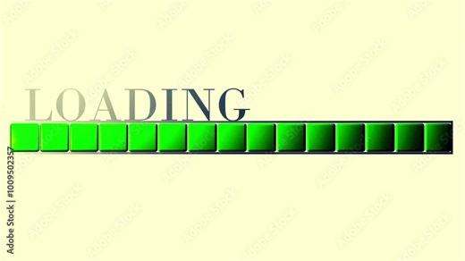 Interactive Countdown Timer and Progress Bar Animation 4K Video | Ideal for User Interfaces, Apps, or Digital Work | High-Quality Animation for Any Project