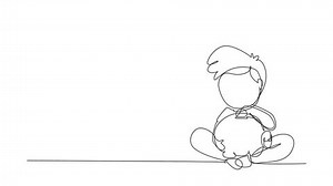 Animated Self Drawing Continuous Line Draw Stock Footage Video (100% Royalty-free) 1101106675 | Shutterstock