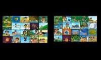 Mix of 2 videos from youtube : 2 Seasons of Go, Diego, Go! (40 episodes at the same time)