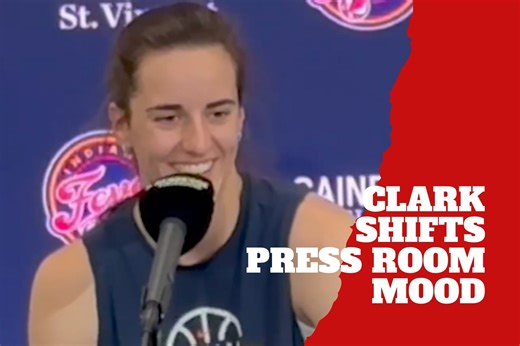 Caitlin Clark shifts the mood after reporter?s sneeze interrupts serious press conference