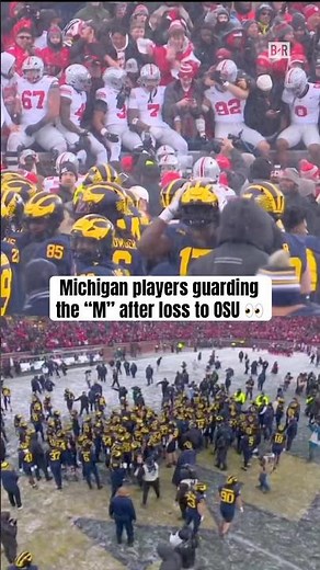 Michigan defends their logo from OSU 😳