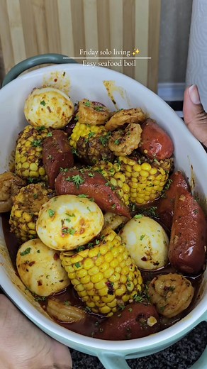 Friday Girl Dinner Homemade Seafood Boil Recipe