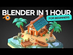 Learn Blender in 1 Hour! (Beginner Tutorial)