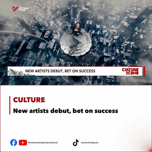 39K views · 657 reactions | Unlike before, new artists today often “debut” with high-budget albums or videos to showcase talent and establish their name. Debut investments allow new artists to showcase their talent and boost their name. In Vietnam’s competitive music scene, each artist needs a unique hallmark to be remembered. #VietnamToday #culture #art #debut #artist #music | Vietnam Today | Facebook