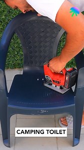 Homemade camping toilet | Pixel Pop