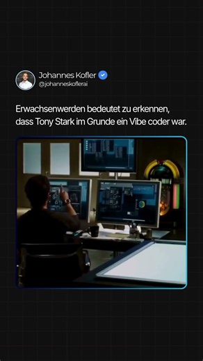 Tony Stark war wahrscheinlich der erste Vibecoder