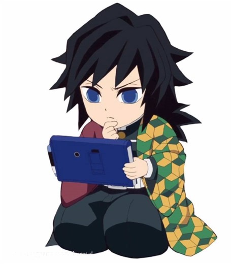Chibi Giyuu: Un Cuteness Desbordante en Demon Slayer
