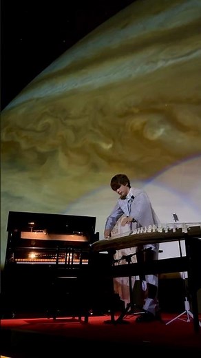 🪐プラネタリウムで箏『Jupiter』弾いてみた！ #planet #koto #japanese #beautiful #平原綾香 #交響曲 #ジュピター#和楽器 #hearing #癒しの音楽