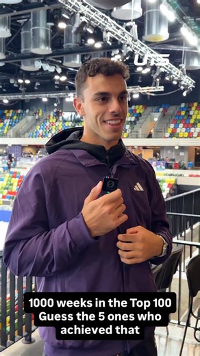 One UTS player is on the field… but the boys couldn’t find the 5th legend. Did you spot him? 👀 #utstour #tennis | UTS Tour