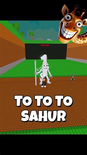 I stole Job Job Job Sahur at spawn 💀