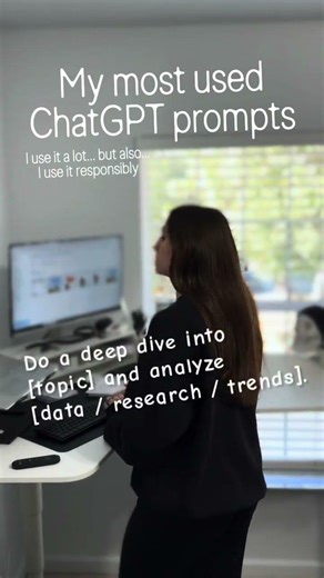 People always ask what prompts I actually use in ChatGPT.