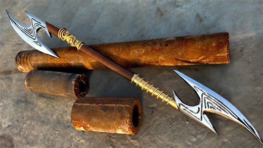 Unleashing Thunder in Steel : Forging a Legendary Axe from Raw Force