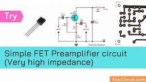 Jfet rf preamplifier schematic
