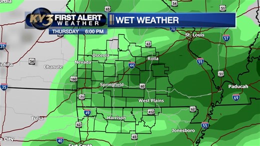 The jet stream is going to become active as we head into April. Several rounds of wet weather is forecast next week. Severe weather is possible next Wednesday with strong storms Friday. Thursday may also bring a round of moderate rain. We may go from talking about drought to flooding over the course of a week. | KY3 Weather
