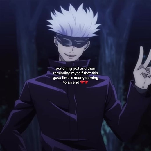 The Emotional Journey of Gojo in Jujutsu Kaisen