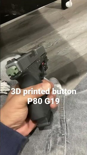 Glock 19 P80 #p80 #3dprinter #fullauto #glock