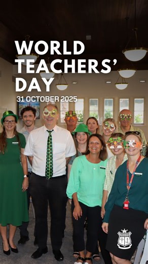 Today we celebrate World Teachers' Day here at Mercedes College. To all our amazing teachers, we thank you for the passion, care, and dedication you bring to our students every day. To mark the occasion, some of our students have shared special memories of their favourite teachers, along with heartfelt messages of appreciation for all the staff who make Mercedes such a supportive and inspiring place to learn. Your impact goes far beyond the classroom, and today we honour everything you do. 💚 #M