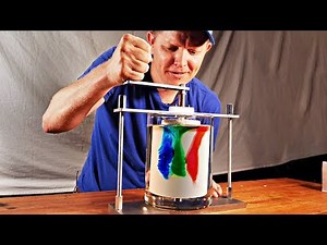 Taylor-Couette Flow (Ultra Laminar Flow) - Smarter Every Day 217 Behind the Scenes