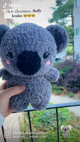 Obsessed with the fluffy koala 😍😍 pattern by @Rin 🌸 🏷•#amigurumi #crochet #crochetamigurumi #crochetplushies #crochetkoala #crafts #gift #koala #koalabear #adorable #plushies #plushie #plushy #stuffedanimals #cute #crochetanimals #animals #cutegift #handmade #smallbusiness #smallbusinessowner #squishmallows #fluffykoala #koalaplush #fyp #foryoupage #unique #fun
