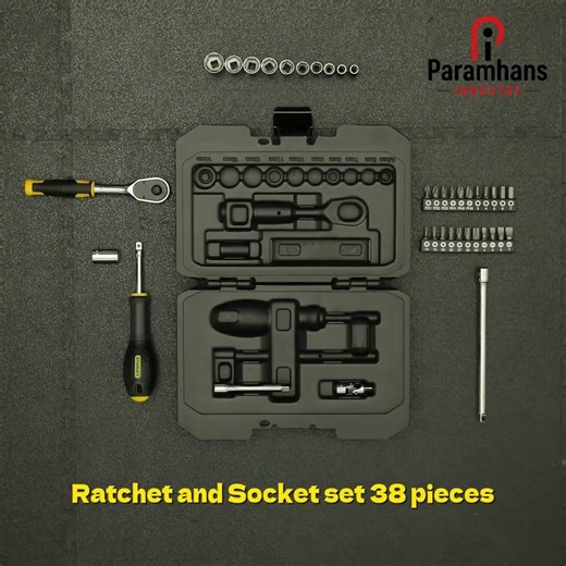 Stanley Ratchet & Socket Set – 38 Pieces 🔧 ‪@Thetoolswarehouse‬