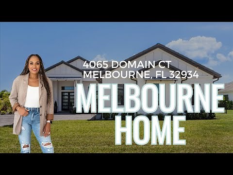 💫 Luxury Waterfront Home in Melbourne! | 4065 Domain Ct. Melbourne, FL 32934 ✨