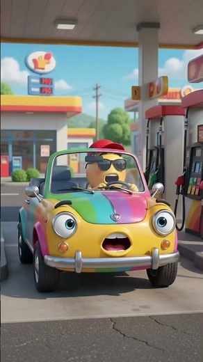 Gas Prices Scared the Car 😂 | Funny Driving Joke | American Comedy Shorts