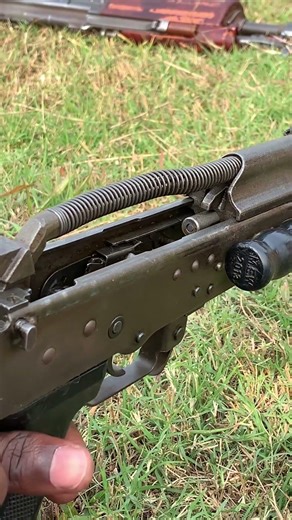 Long stock piston operated gas operating system se work karta #plateheatexchanger #inductionbrazing