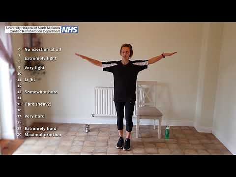Cardiac Rehab Standing Series - Session 1