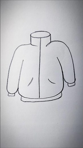 How to Draw a Winter Jacket