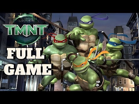 TMNT (2007 Movie Game) FULL GAME 100% Longplay(PCSX2)