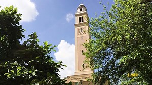 You may not be here to enjoy Memorial Tower’s noon chimes, so we’re bringing them to you. | LSU