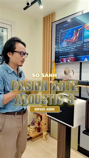 So sánh loa karaoke Pasion Arte và Acoustic 3 Một bên là Pasion Arte với thiết kế cá tính, hiện đại. Bên kia là Acoustic 3 của Acnos, thương hiệu quen thuộc với người chơi karaoke gia đình. 👉 Vậy hai mẫu loa này khác nhau thế nào, đâu mới là lựa chọn phù hợp với anh em? -------- - Showroom trải nghiệm tại DSpace Audio: 📍Hà Nội: Số 2A Lô A Ngõ 57 Láng Hạ, P. Ô Chợ Dừa | 096 540 3939 📍TP. Hồ Chí Minh: Số 656/19 Cách Mạng Tháng 8, P. Nhiêu Lộc | 0975 26 3399 📍Nghệ An: LK06-03 Khu Vincom Shophou