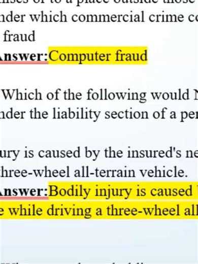 PROPERTY AND CASUALTY INSURANCE FINAL EXAM QUESTIONS AND ANSWERS 2026 | 100% Verified P&C Exam Prep Guide 🔥📚💼 Are you preparing for your Property and Casualty Insurance Final Exam in 2026? 🚀 This is your ultimate P&C exam prep video designed to help you pass on your first attempt with confidence 💯 Inside this video, you’ll get: ✅ Property and Casualty Insurance final exam questions and answers ✅ Realistic P&C practice test questions ✅ Coverage breakdowns (liability, homeowners, auto, commer
