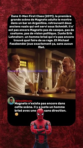 Cette Scène Montre Magneto Avant sa Naissance 😳🔥 | X-Men First Class #shorts