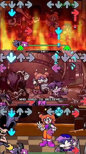 *NEW* D-Side Lord X - ALL PHASES 😱 [FNF]