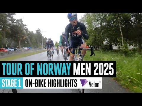 A stormy finish ⚡️| Tour of Norway men 2025 Stage 1 on-bike highlights