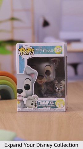 Funko Pop! Disney: Lady and The Tramp - Tramp with Puppy
