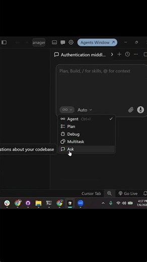 Don't Edit Code Use Cursor Ask Mode 💡