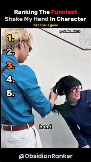 Ranking The Funniest Shake My Hand In Character Moments.